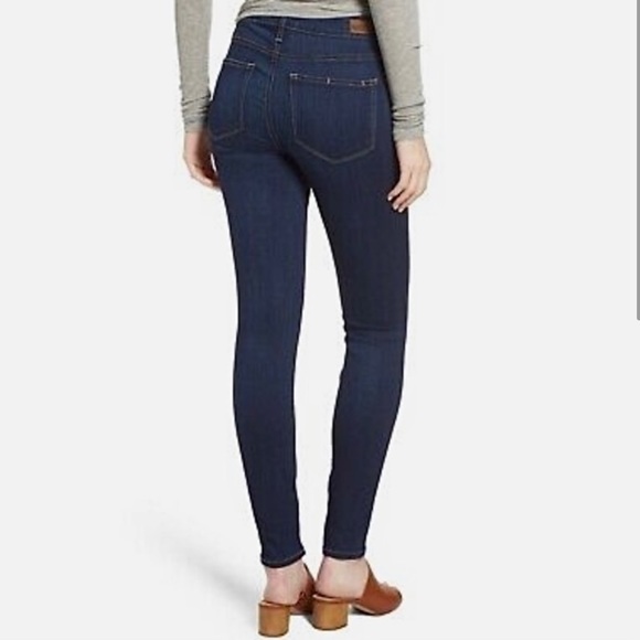 Paige Hoxton Ankle “Calani” Dark Wash Jeans - Picture 3 of 15